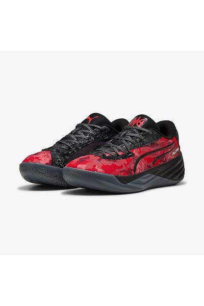 Puma All-Pro Nitro Leather Men's Red Sports Shoes