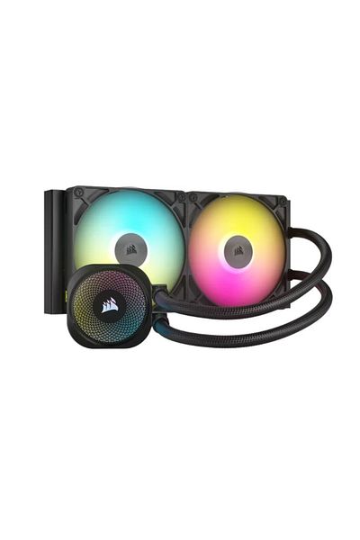 Corsair Cooler CPU Corsair iCUE LINK Titan 240 RX, 300 - 1700rpm, 140mm, iluminare RGB (Negru)