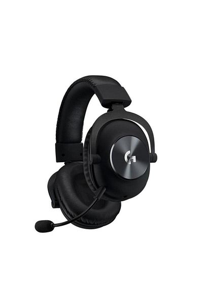 logitech Logitech G PRO X Gaming Headset, BLUE VO!CE function, Microphone (Black)
