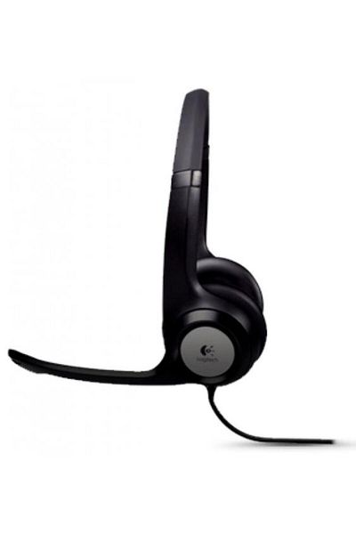 logitech Logitech H390 Stereo Headset, USB, Microphone (Black)