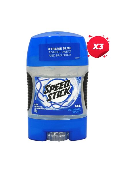 MENNEN SPEED STICK X3 - MENNEN SPEED STICK ANTIPERSPIRANT STICK 85G GEL ULTIMATE SPORT