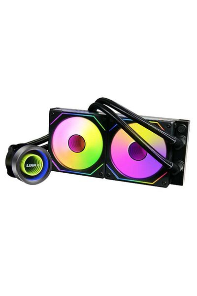 Lian Li Cooler CPU Lian Li Galahad II 240 Trinity ARGB, iluminare ARGB, 2x 120mm, 2450 rpm, PWN (Negru)
