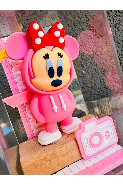 Derin Düşler Minnie Mouse Figure - Silicone Transparent Plastic Box