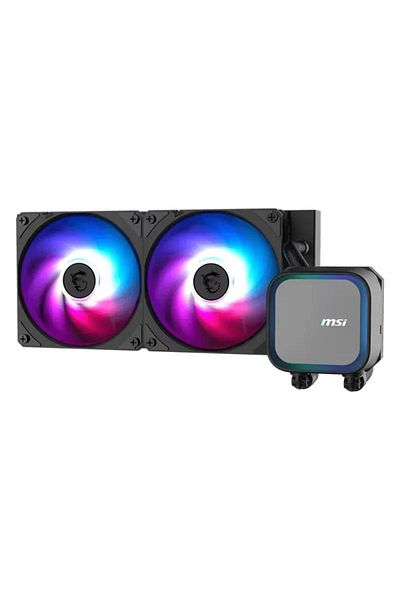MSI Cooler CPU MAG CORELIQUID A13 240, Racire cu lichid, AIO 240mm, RGB, Intel/ AMD, Negru