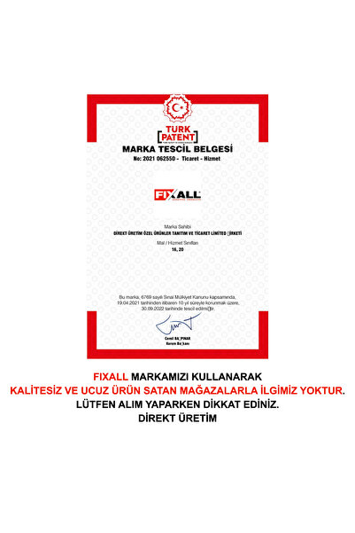 FIXALL ADHESIVE PRODUCTS Yapışkanlı Gerçek Suni Deri Kaliteli 45x100 Cm Renk BORDO