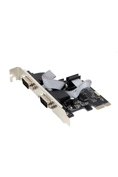 Gembird PCI Express card 2x serial (low profile)