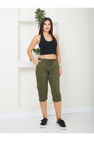 Banadamoda Capri de damă cu model