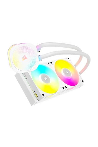 Corsair Cooler CPU Corsair iCUE LINK Titan 240 RX, 300 - 2100rpm, 120mm, iluminare RGB (Alb)