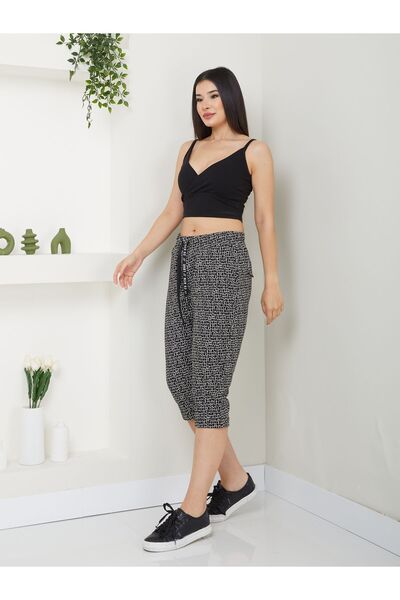 Banadamoda Patterned Women's Capri