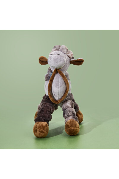 Weigo Deve Figürlü Yastık - Gri - 60x40 cm