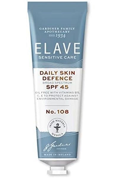 elave Sensitive SPF45 Daily Skin Defense | Enriched With Vitamins B5, C & E | Perfect Formula To Use