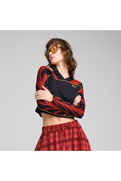 Puma Tricou Crop pentru femei ROAD TO UNITY