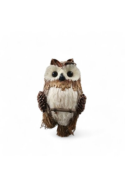 Hedea Doğal Yaprak Baykuş Kahverengi