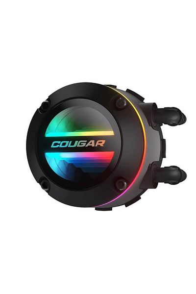 Cougar Cougar Poseidon GT 360 AIO CPU Cooler, RGB lighting, 3x120 mm, 2000 rpm, PWM (Black)