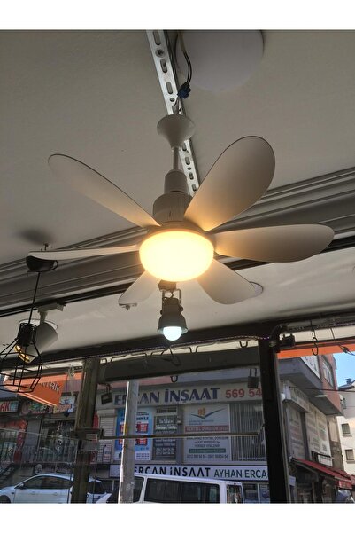 Şirin Elektrik Vantilatörlü Led Ampul Tek Ürün 3 Işık Rengi