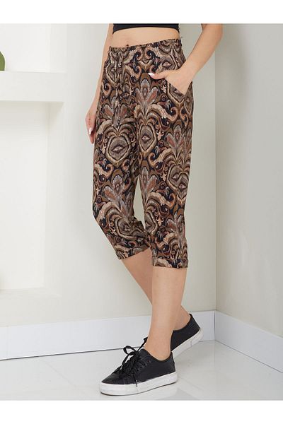 Banadamoda Viscose Capri - Γυναικεία, με σχέδια και τσέπες