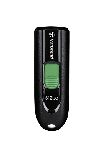 Transcend Stick USB Type-C Transcend JetFlash 790, 512GB (Negru/Verde)