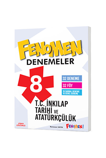 Fenomen Yayıncılık 8. SINIF İNKILAP TARİHİ VE ATATÜRKÇÜLÜK BRANŞ DENEME (32 D...