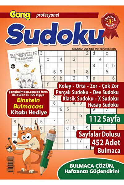 Gong Profesyonel Sudoku 001