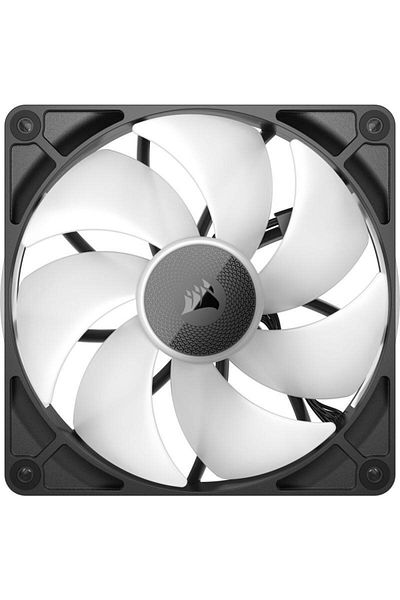 Corsair Kit of 2 Corsair iCUE LINK RX140 RGB fans, RGB lighting, 140mm, 1700 rpm, PWM (Black)