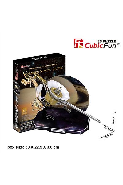Cubic Fun Voyager Satellite Vehicle