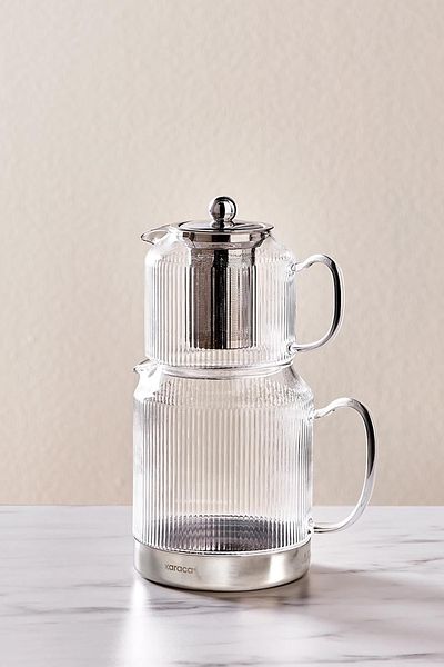 Karaca Kelly Induction Based Midi Glass Teapot Set