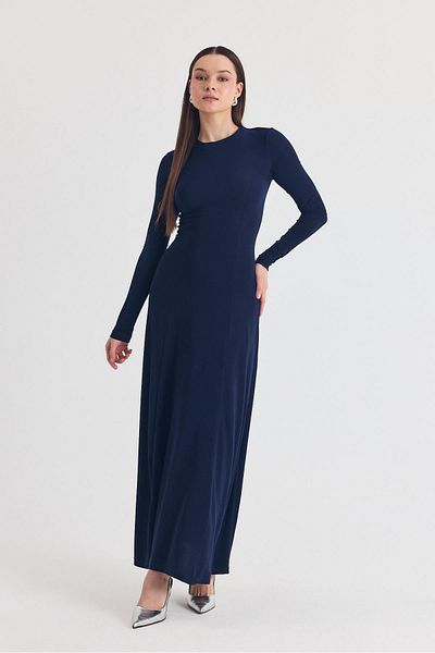 Rays Rochie maxi din țesătură elastică cu mânecă lungă Laci 2510