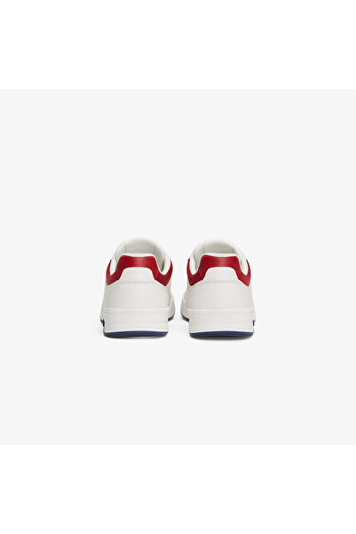 Tommy Hilfiger Jeans Cupsole Leather Erkek Beyaz Spor Ayakkabı