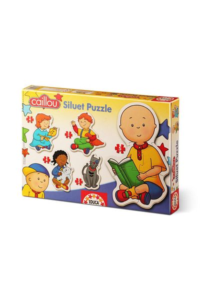 EDUCA Puzzle Caillou Silhouette Educational Puzzle