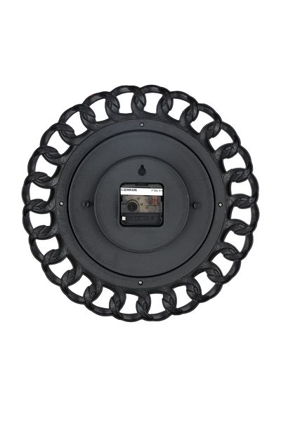 Olsenmark Round Wall Clock OMWC1935 WallMounted, Battery Operated and Durable and 2 YEAR WARRANTY