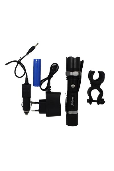 Watton Zoomlu Şarjlı EL Feneri En Uygun Fiyata Wt-038