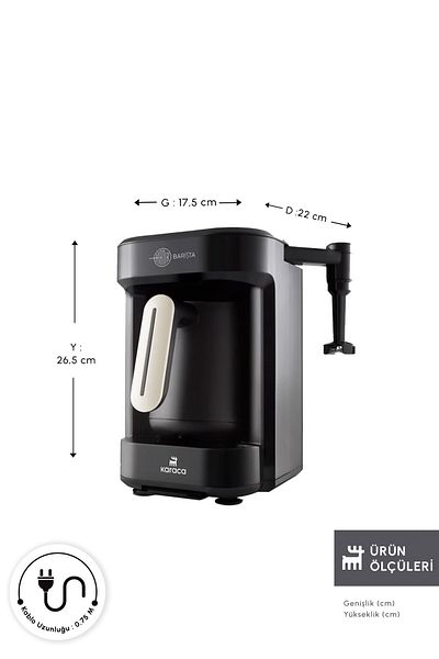 Karaca Hatir Barista - Cappuccino and Turkish Coffee Machine Cream