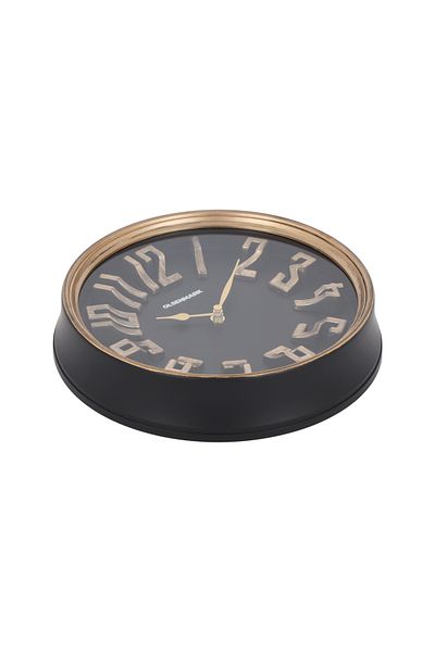 Olsenmark Round Wall Clock OMWC1936 WallMounted, Battery Operated and Durable and 2 YEAR WARRANTY