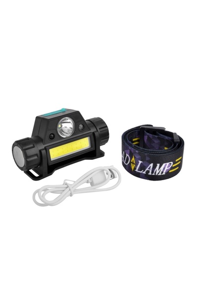 Watton 8 Saat Dayanıklı Şarjlı Sensörlü Mıknatıslı Kafa Lambası Wt-055