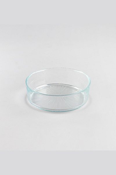 HERITAGE Glass Salad Bowl 16x5 Cm Medium Size