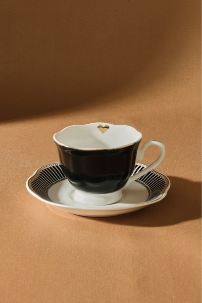 Karaca Piraye 6 Kişilik Kahve Fincan Takımı 80 ml