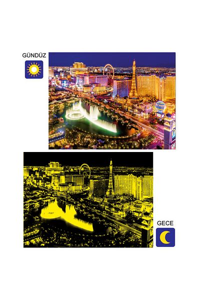 EDUCA Puzzle Las Vegas, Usa 1000 Piece Jigsaw Puzzle Trendbazaar 1057563