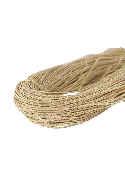 Ritzz Κρέμα χρυσό με κορδόνι από χαρτί Glitter (380G)
