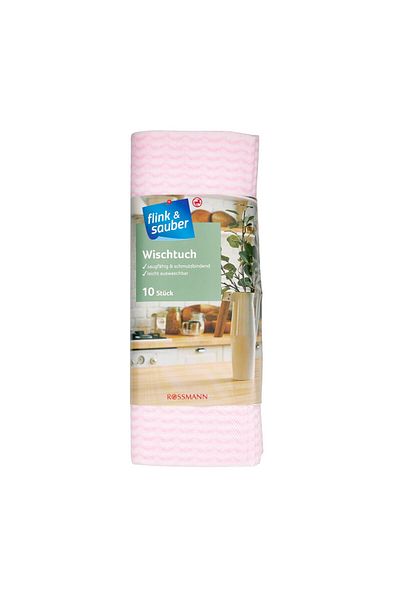 Flink Sauber Flink & Sauber General Cleaning Cloth 38x50cm Pack of 10