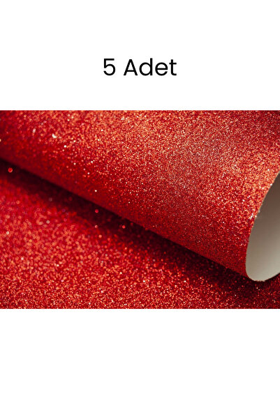 Puti Simli Fon Kartonu 50x70 Kırmızı 5 Adet