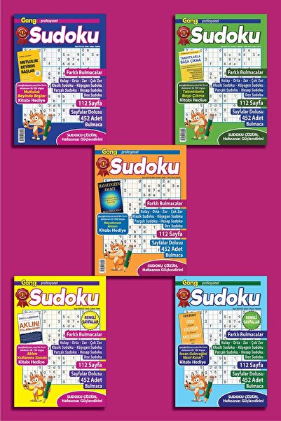Gong Profesyonel Sudoku Set-2