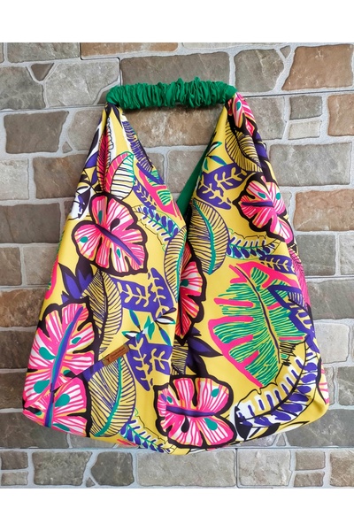 Handmade El Yapımı Origami Model Kumaş Çanta