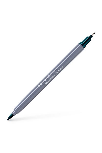 Faber Castell Watercolor Marker Dual Tip Goldfaber Deep Cobalt Green 158 Faber-Castell