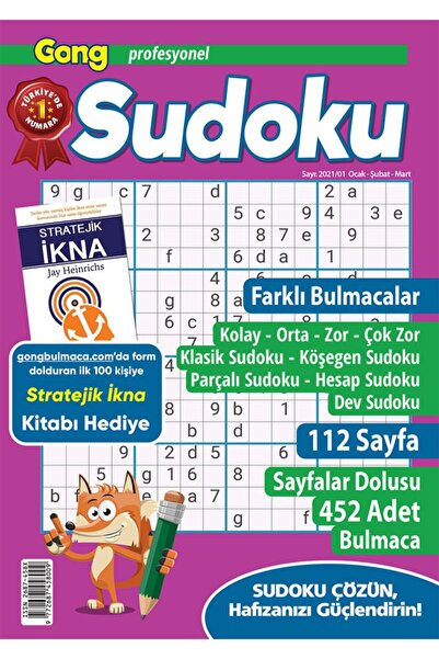 Gong Profesyonel Sudoku 005