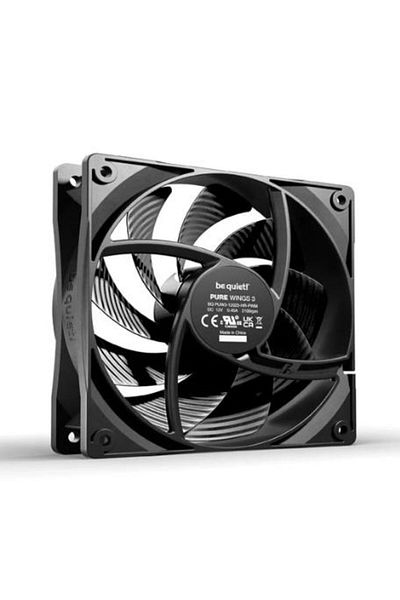Be Quiet! Ventilator be quiet! Pure Wings 3, 120 mm, 2100 rpm, PWM (Negru)