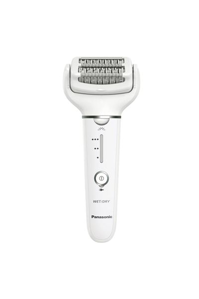 PANASONIC Panasonic ES-EY31-W503 Epilator, Wet & Dry, Cordless, 2 discs & 60 tweezers, Pressure sensor