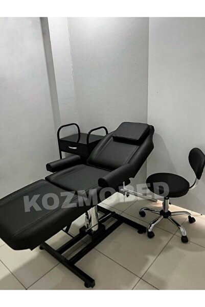 Kozmobed Hidrolikli Sedye-Uzman Tabure-Etejer 3'lü Set