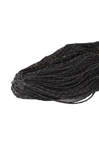 Ritzz Ασημί Χαρτί Κορδόνι Μαύρο Χρυσό (300G)