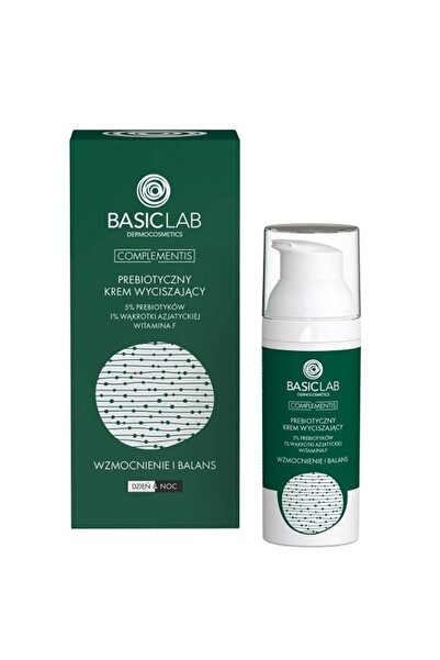 BASICLAB CREMĂ PREBIOTICE EXCELENTĂ CU 5% PREBIOTICE, 1% ASIAN WISPER 50 ml
