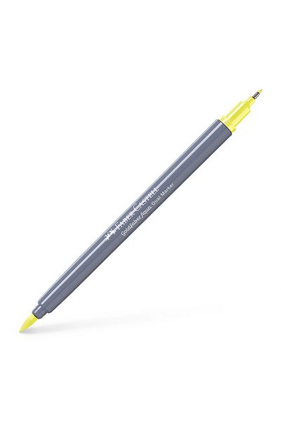 Faber Castell Watercolor Marker Dual Tip Goldfaber Light Glazed Yellow 104 Faber-Castell